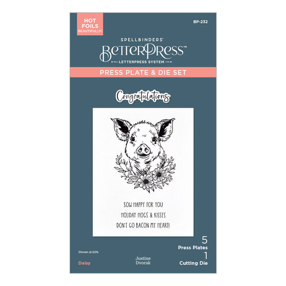 Spellbinders Press Plates & Dies - Daisy