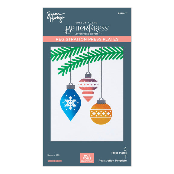 Spellbinders Registration Press Plates - Ornamental