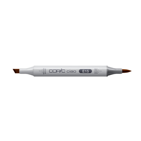 Copic Ciao Marker - Dark Suntan - E15