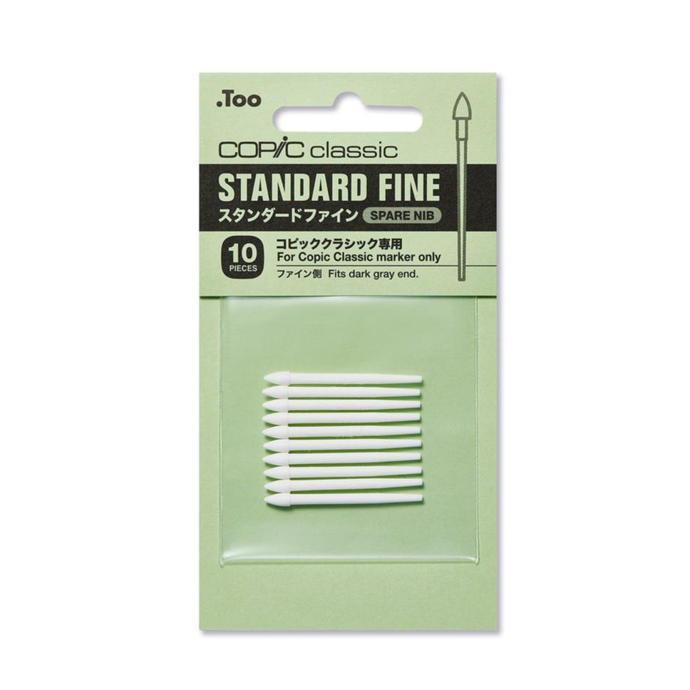 Copic Original Standard Fine Nibs, 10 pk