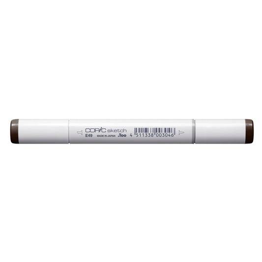 Copic Sketch Marker - Dark Bark - E49