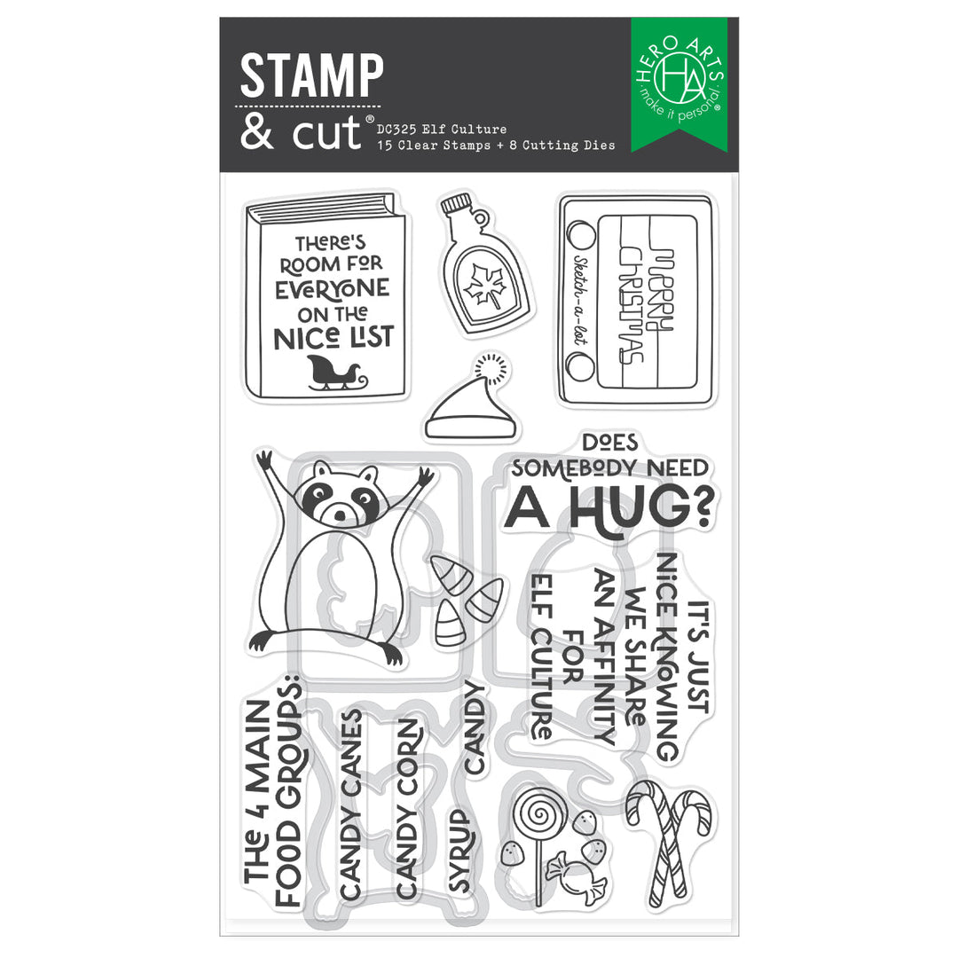 Hero Arts Stamp & Cut - Elf Culture