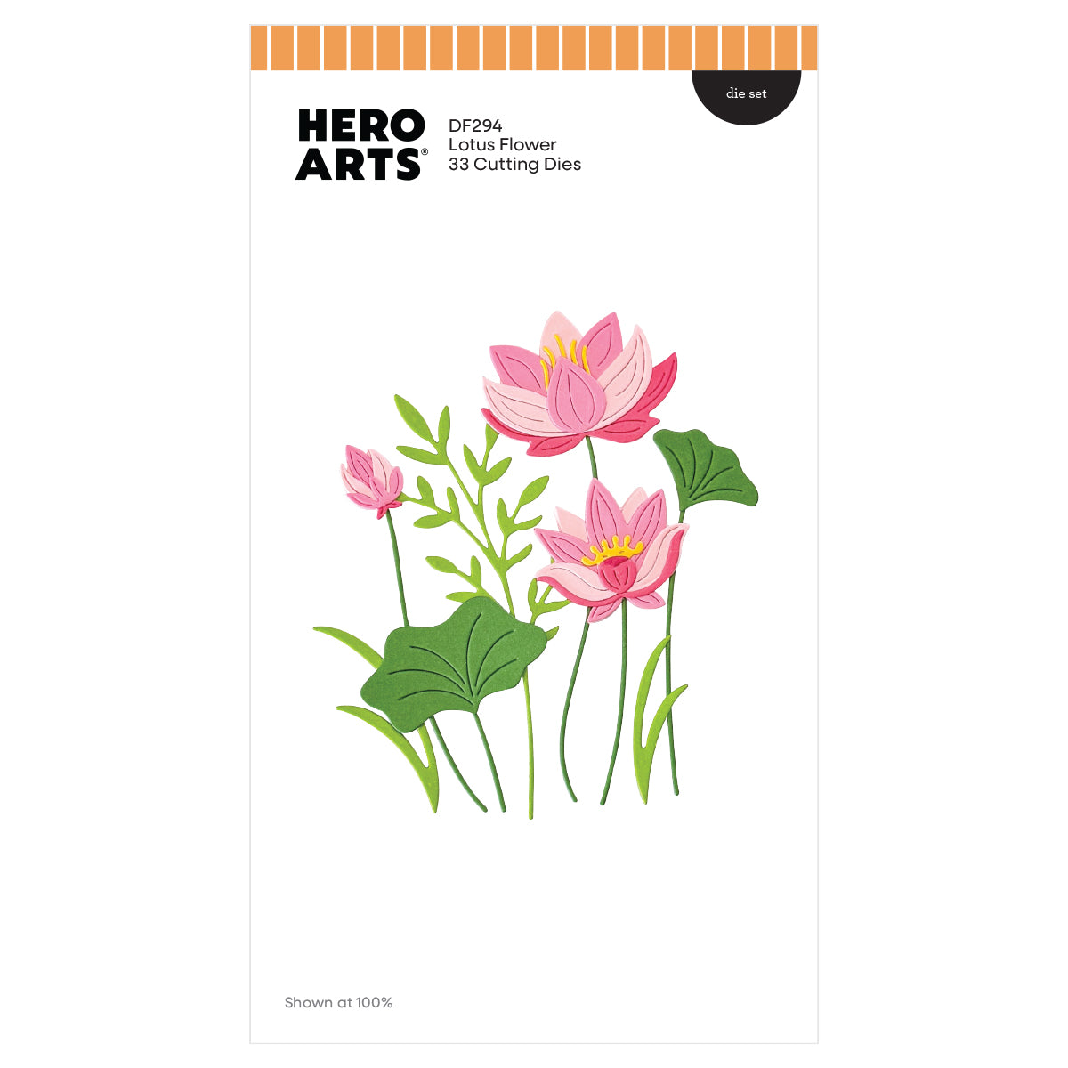 Hero Arts Dies - Lotus Flower