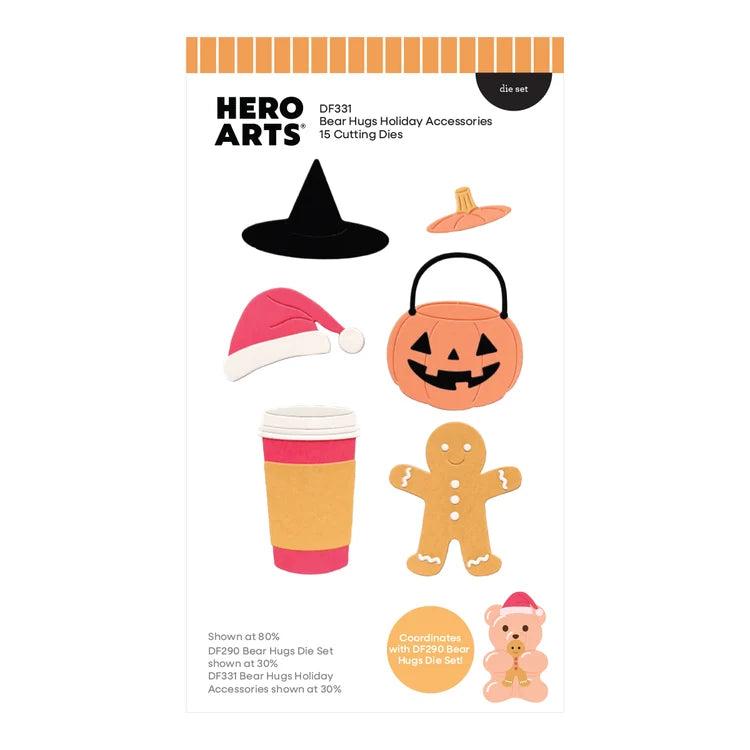 Hero Arts Dies - Bear Hugs Holiday Accessories Die