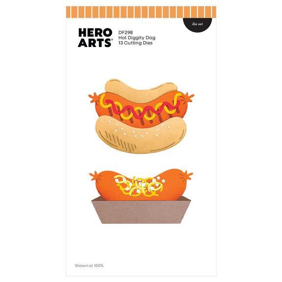 Hero Arts Dies - Hot Diggity Dog