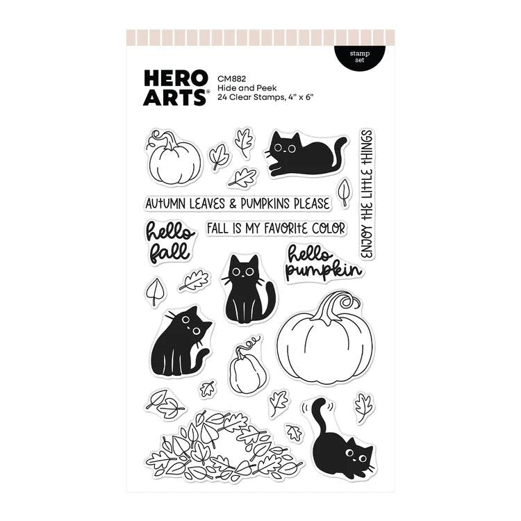 Hero Arts Clear Stamps - Hide and Peek