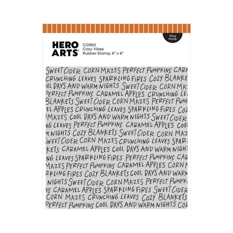 Hero Arts Cling Stamps - Cozy Vibes