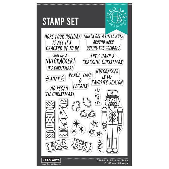 Hero Arts Clear Stamps - A Little Nuts