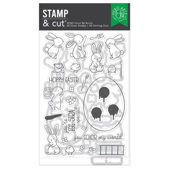Hero Arts Stamp & Cut - Color My World