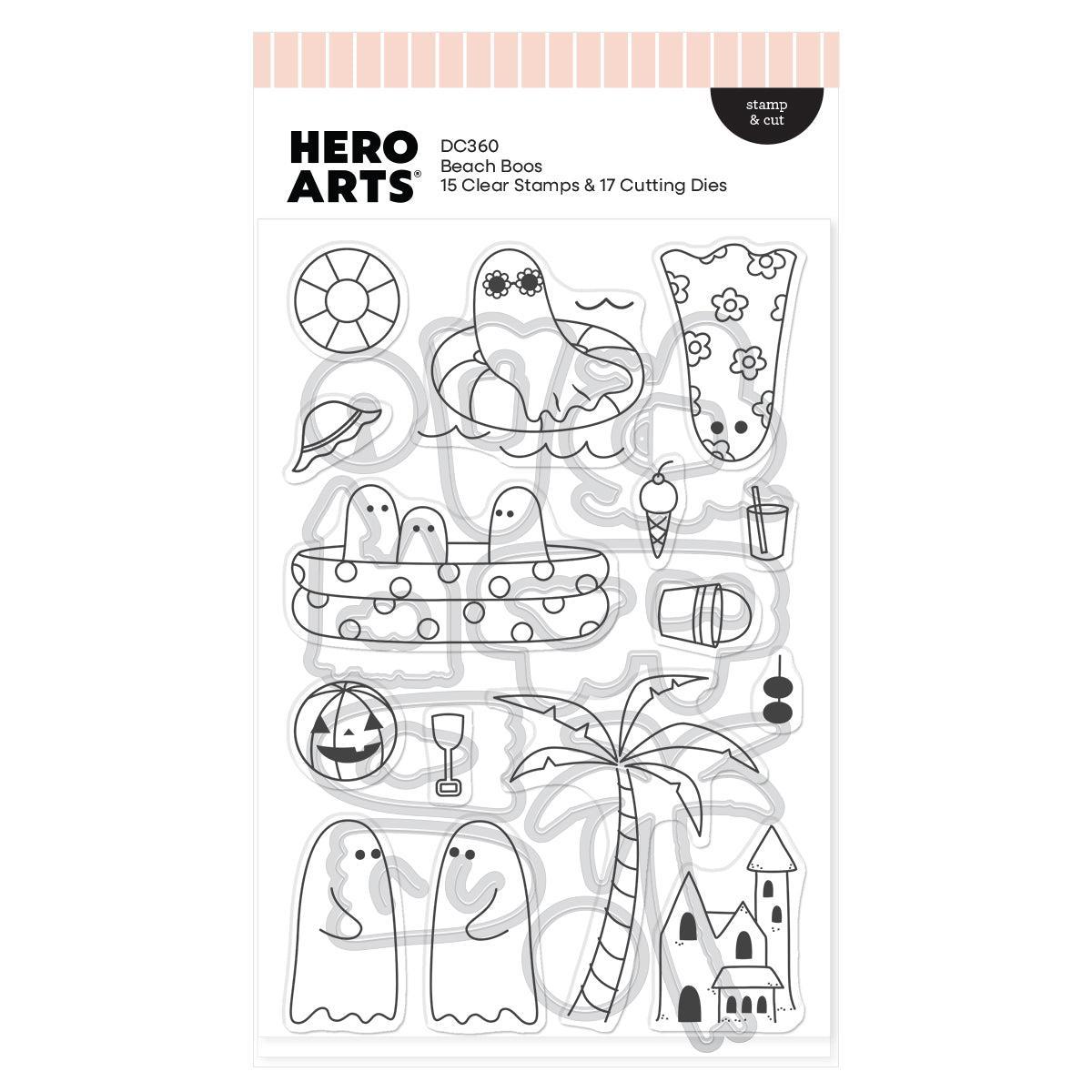 Hero Arts Stamp & Cut - Beach Boos