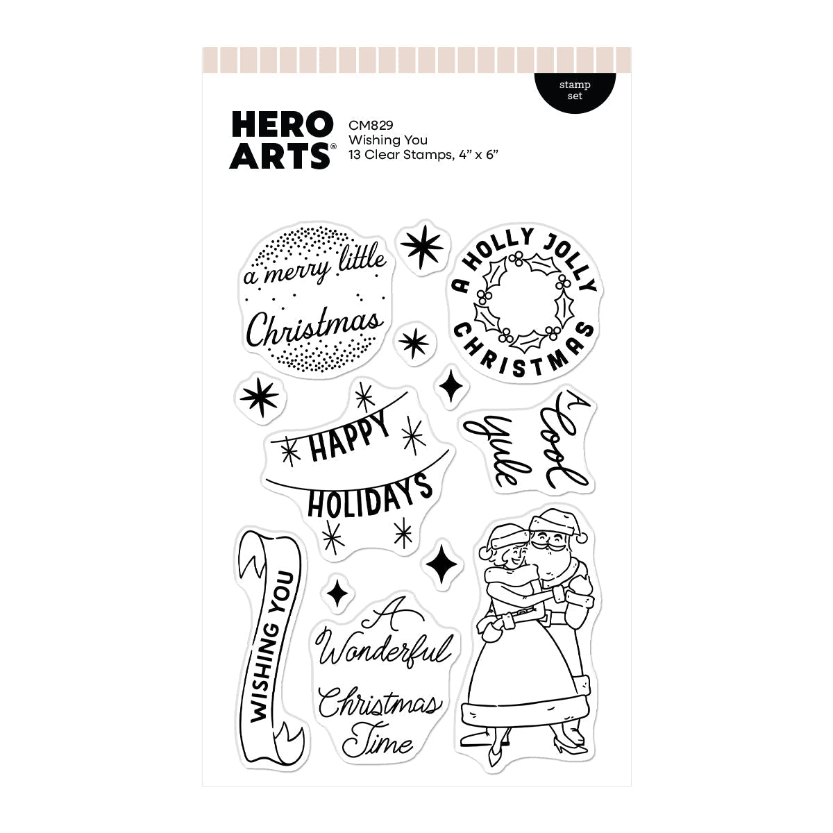 Hero Arts Clear Stamps - Wishing You