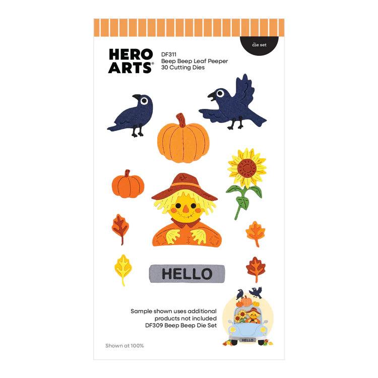Hero Arts Dies - Beep Beep Leaf Peeper