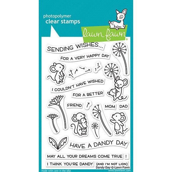 Lawn Fawn Clear Stamps - Dandy Day