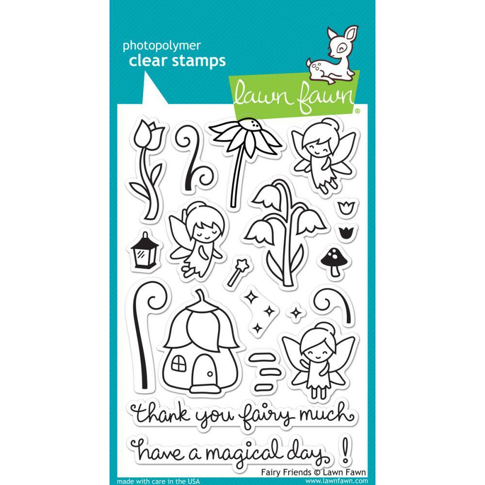 Lawn Fawn Clear Stamps - Fairy Friends
