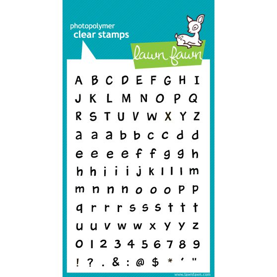 Lawn Fawn Clear Stamps - Harold's ABCs