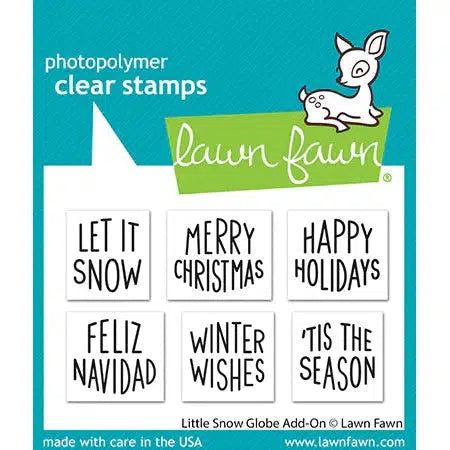 Lawn Fawn Clear Stamps - Little Snow Globe Add-On