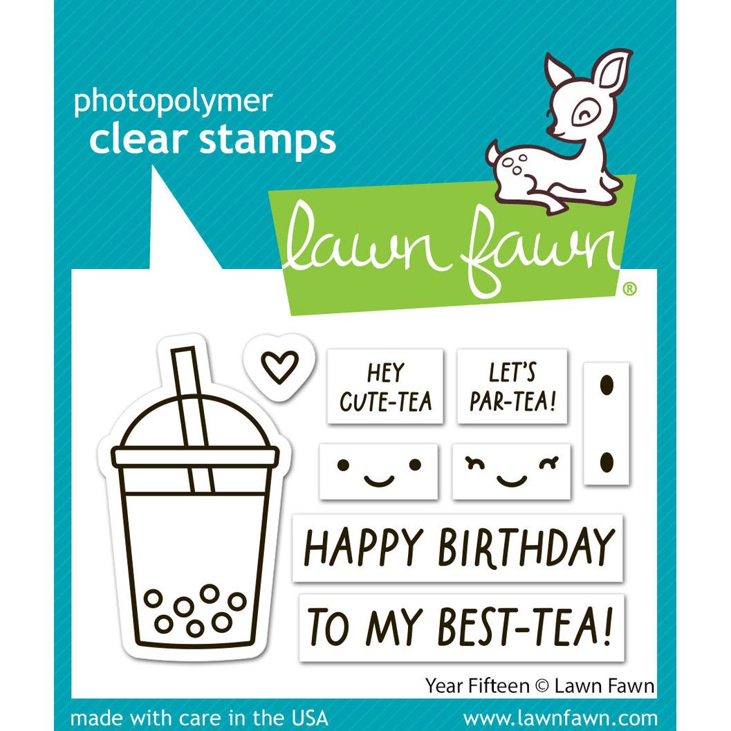 Lawn Fawn Clear Stamps - Year Fifteen