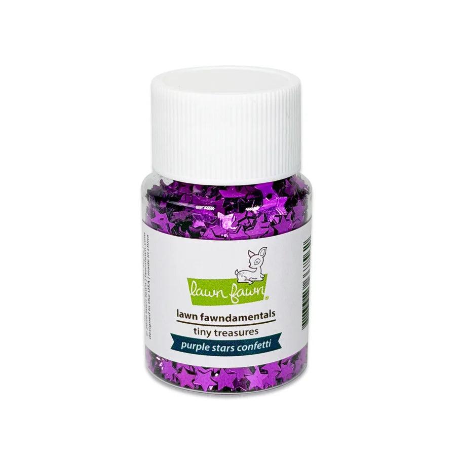 Lawn Fawn Confetti - Purple Stars