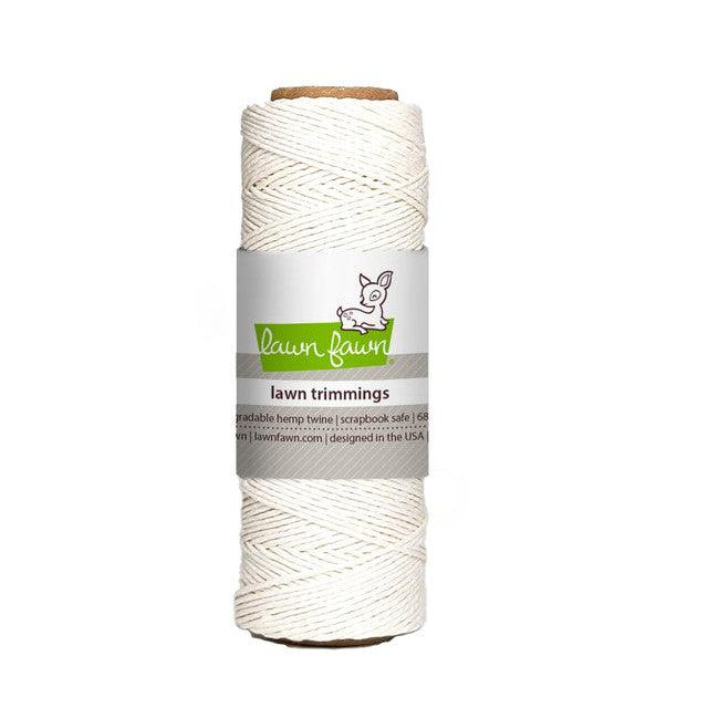 Lawn Fawn Hemp Twine - White