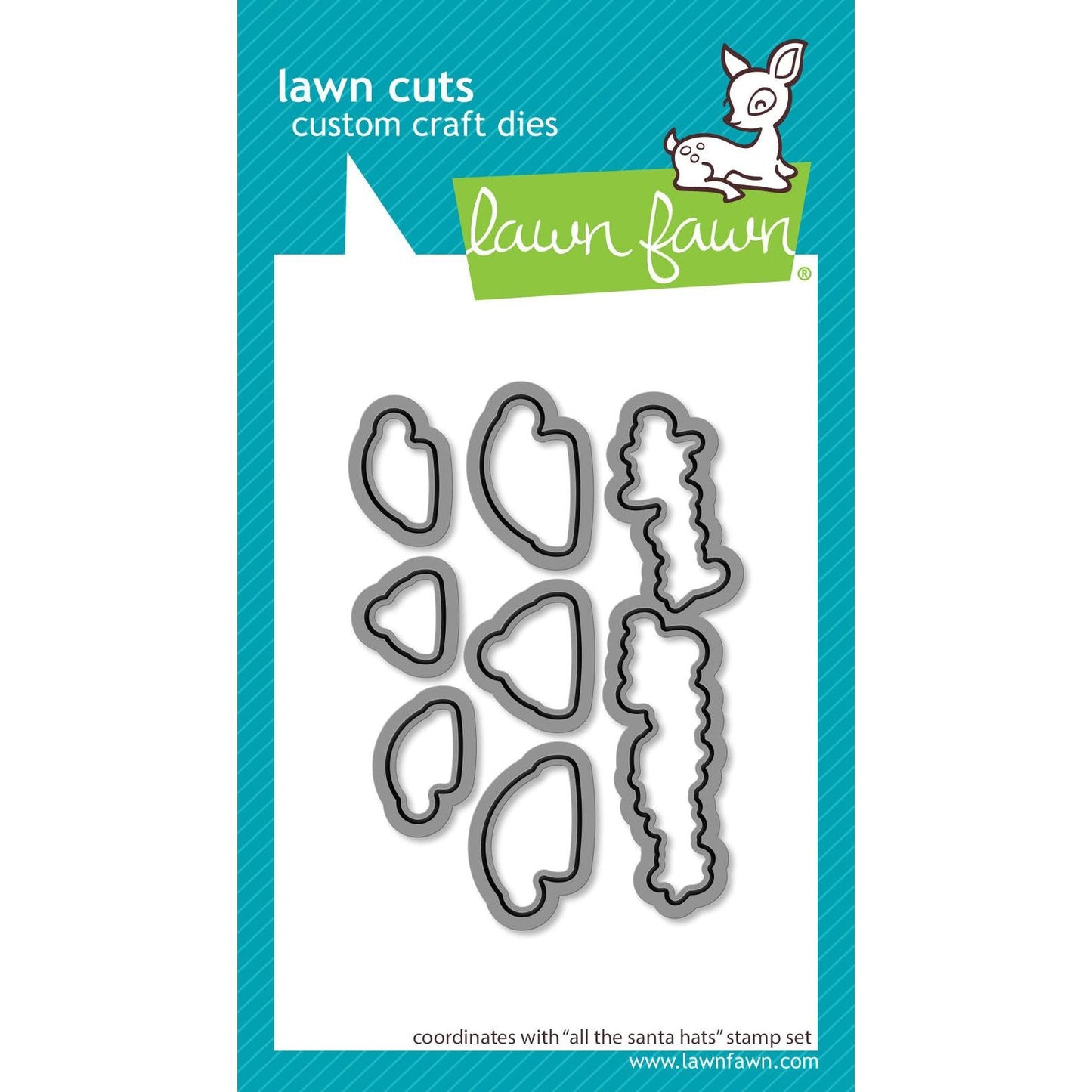 Lawn Fawn Lawn Cuts - All The Santa Hats