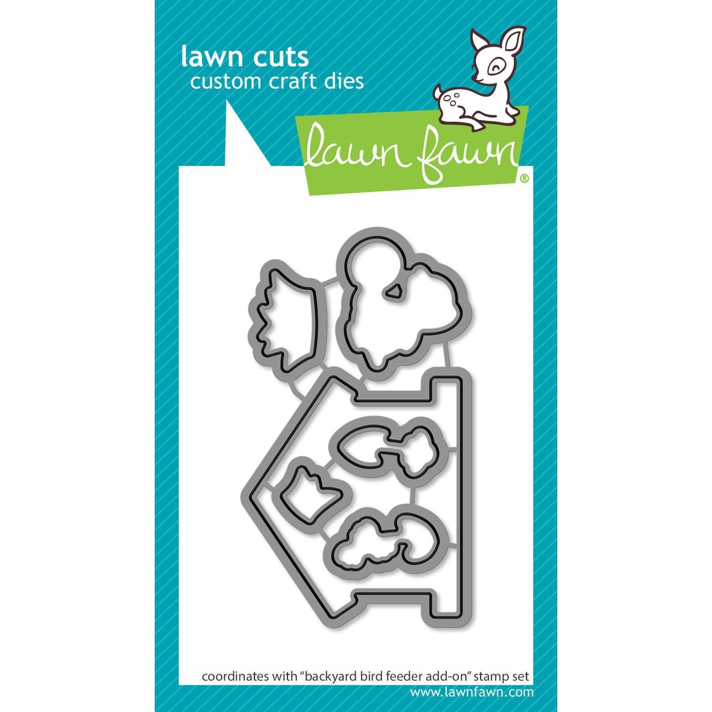 Lawn Fawn Lawn Cuts - Backyard Bird Feeder Add-On