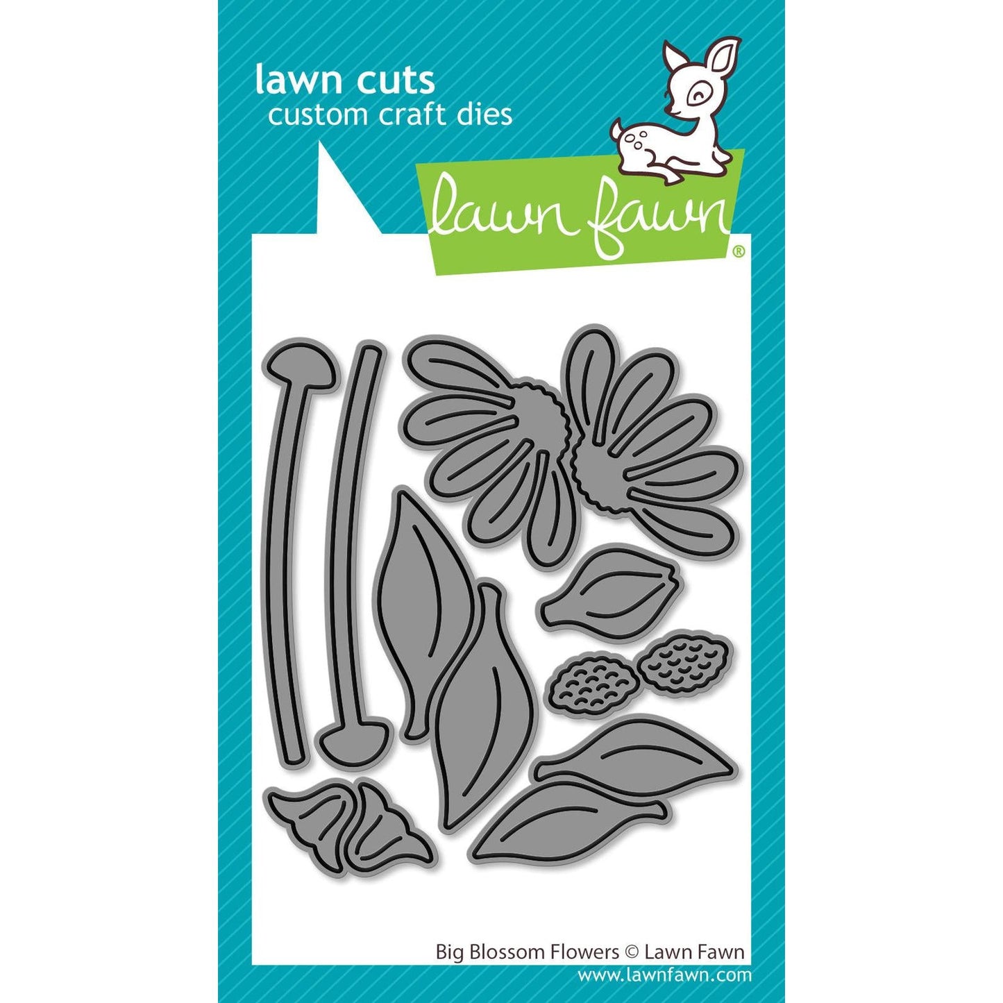 Lawn Fawn Lawn Cuts - Big Blossom Flowers