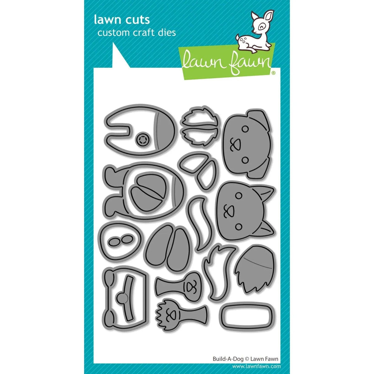 Lawn Fawn Lawn Cuts - Build-A-Dog