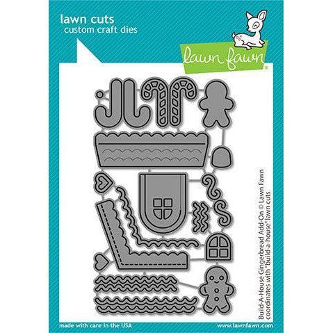Lawn Fawn Lawn Cuts - Build-A-House Gingerbread Add-On
