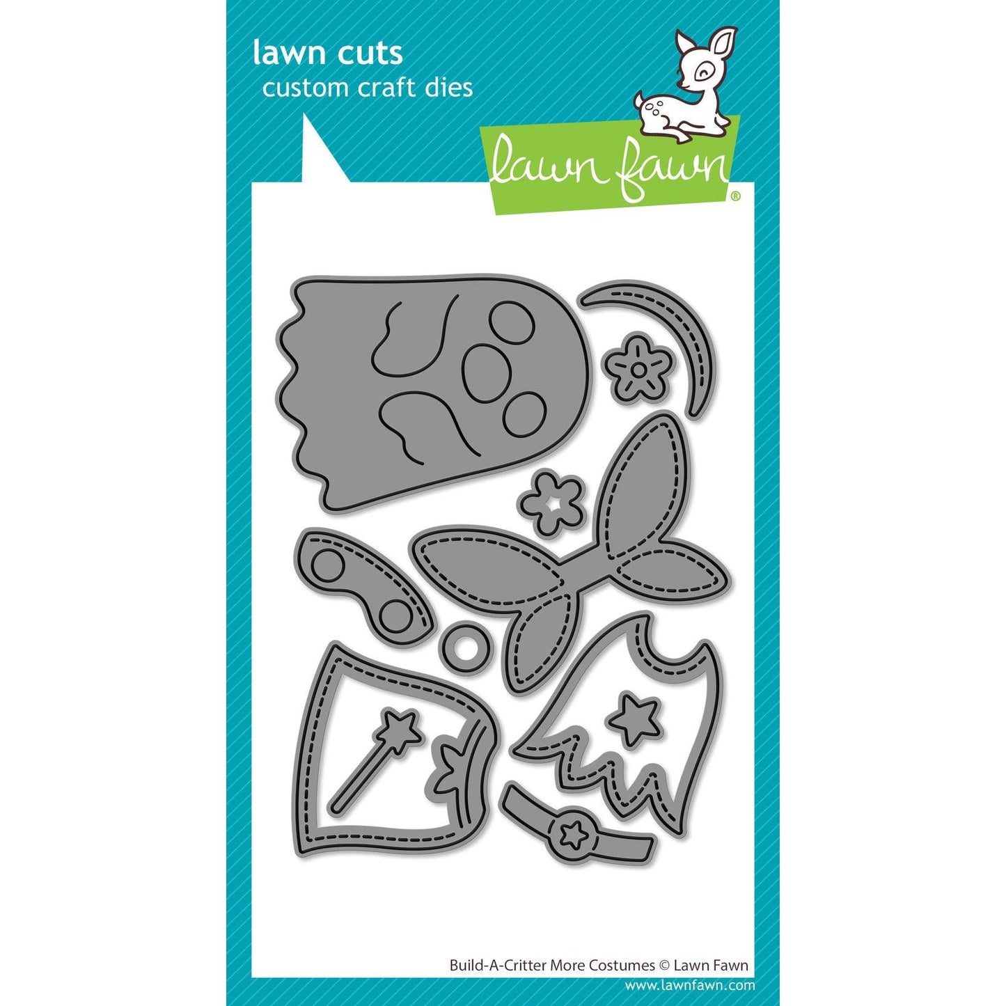 Lawn Fawn Lawn Cuts - Build-a-Critter More Costumes