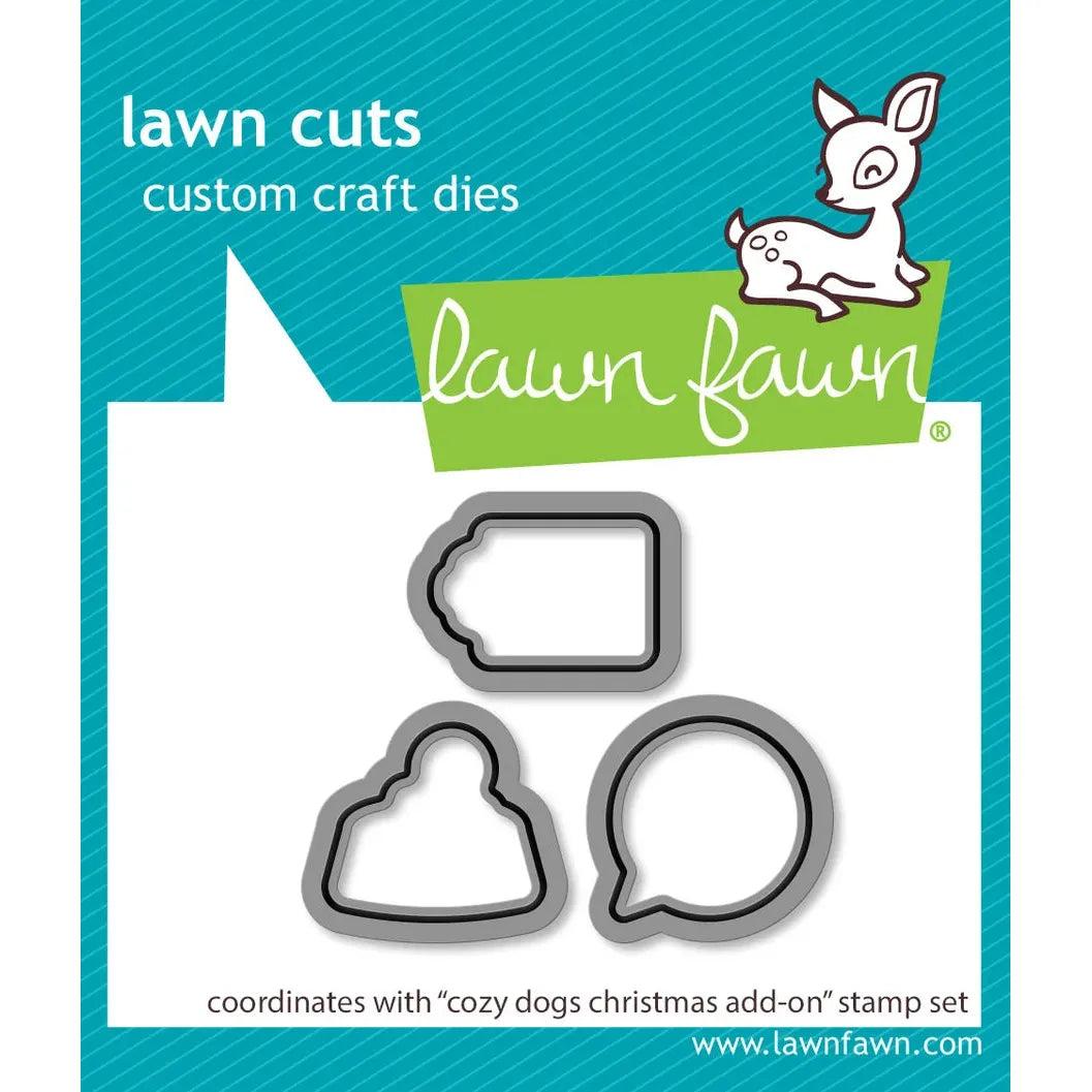 Lawn Fawn Lawn Cuts - Cozy Dogs Christmas Add-On