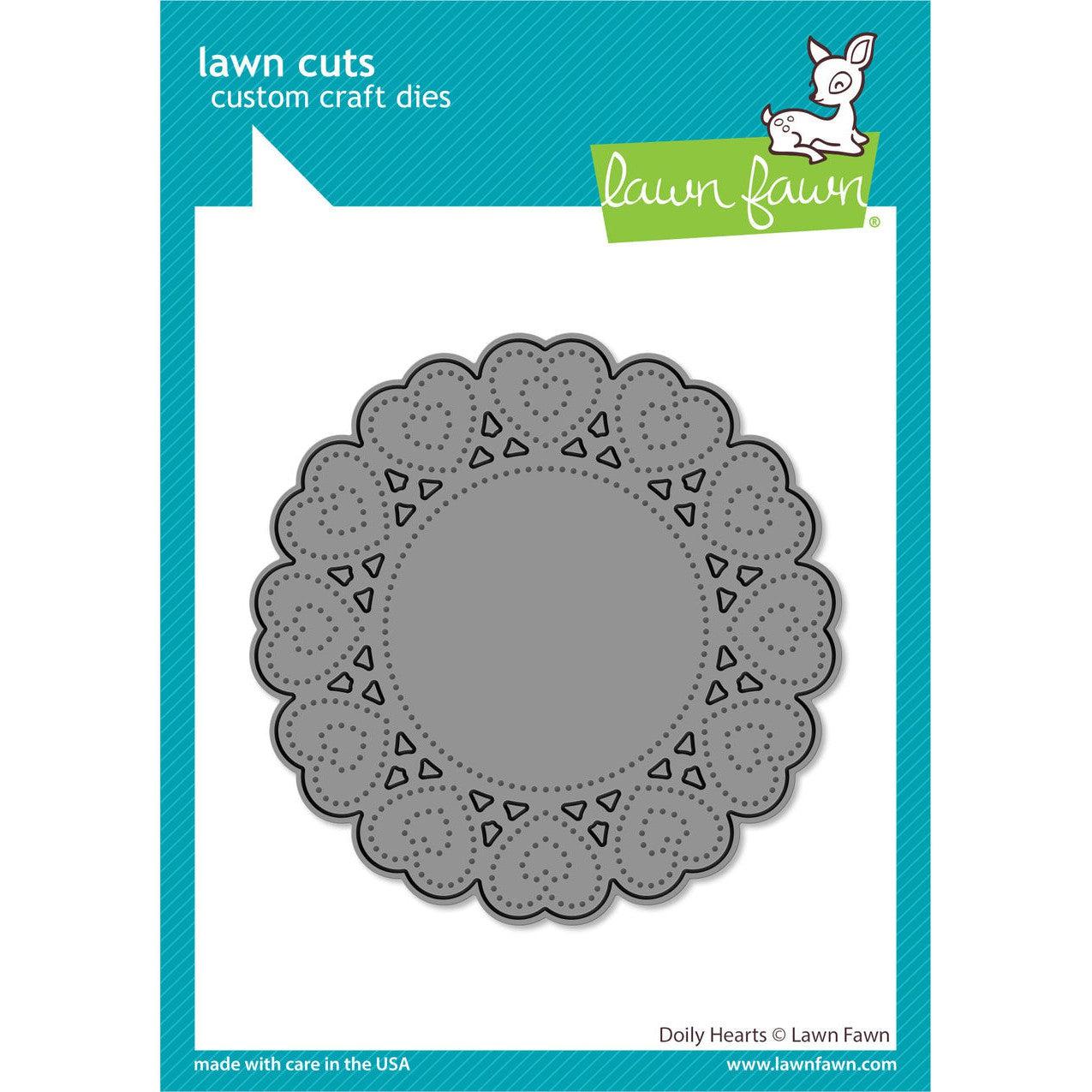 Lawn Fawn Lawn Cuts - Doily Hearts