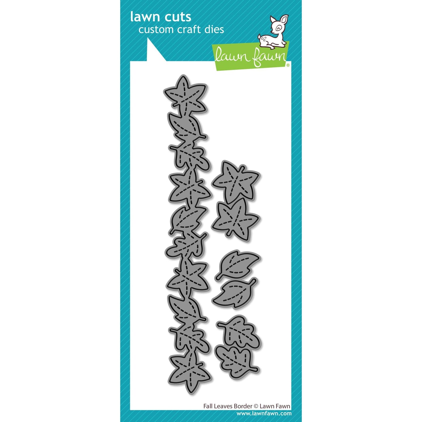 Lawn Fawn Lawn Cuts - Fall Leaves Border