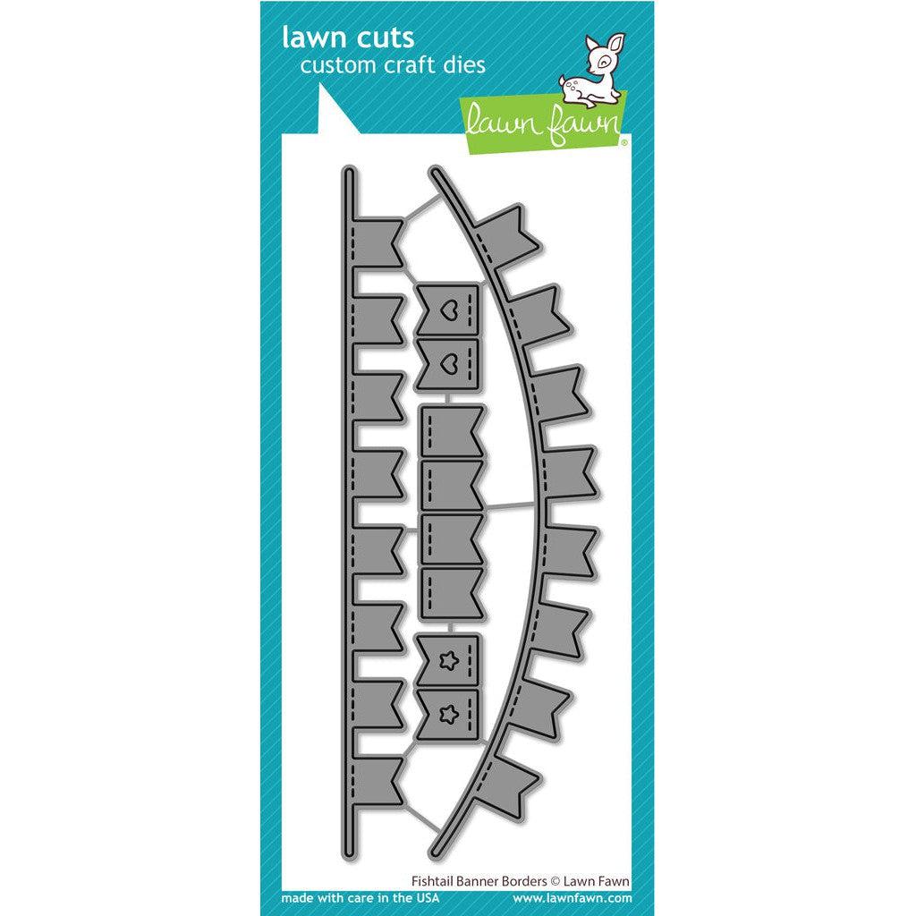 Lawn Fawn Lawn Cuts - Fishtail Banner Borders