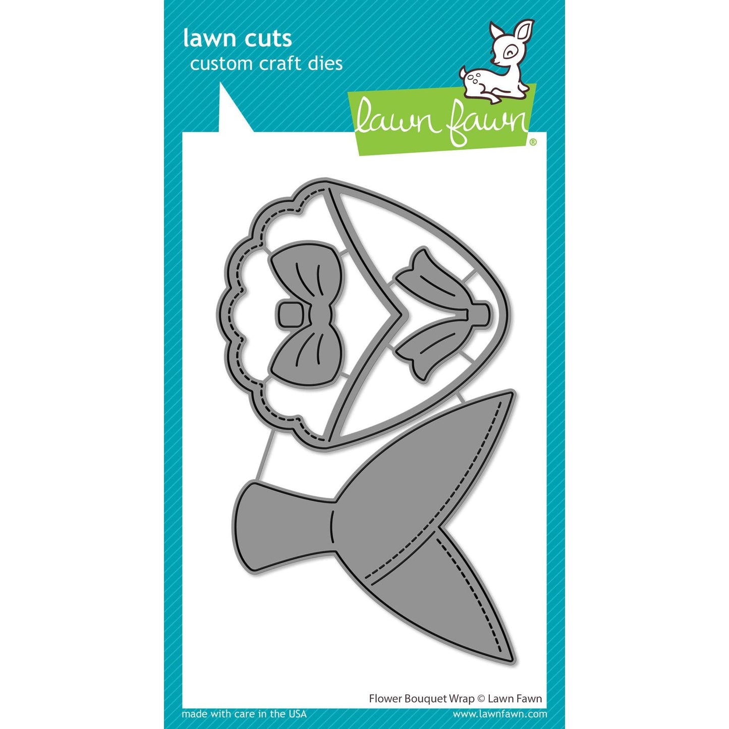 Lawn Fawn Lawn Cuts - Flower Bouquet Wrap