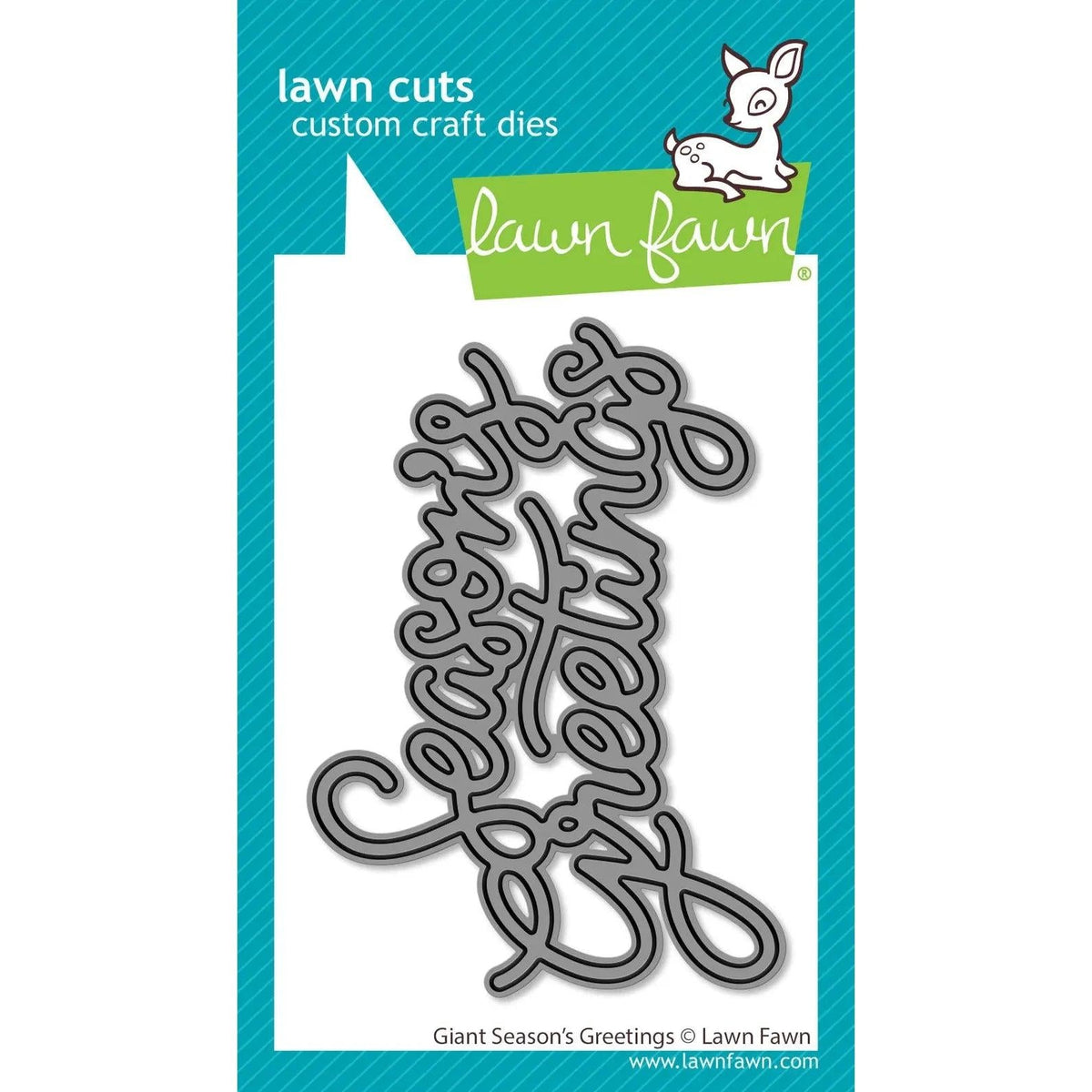 Lawn Fawn Lawn Cuts - Giant Season's Greetings