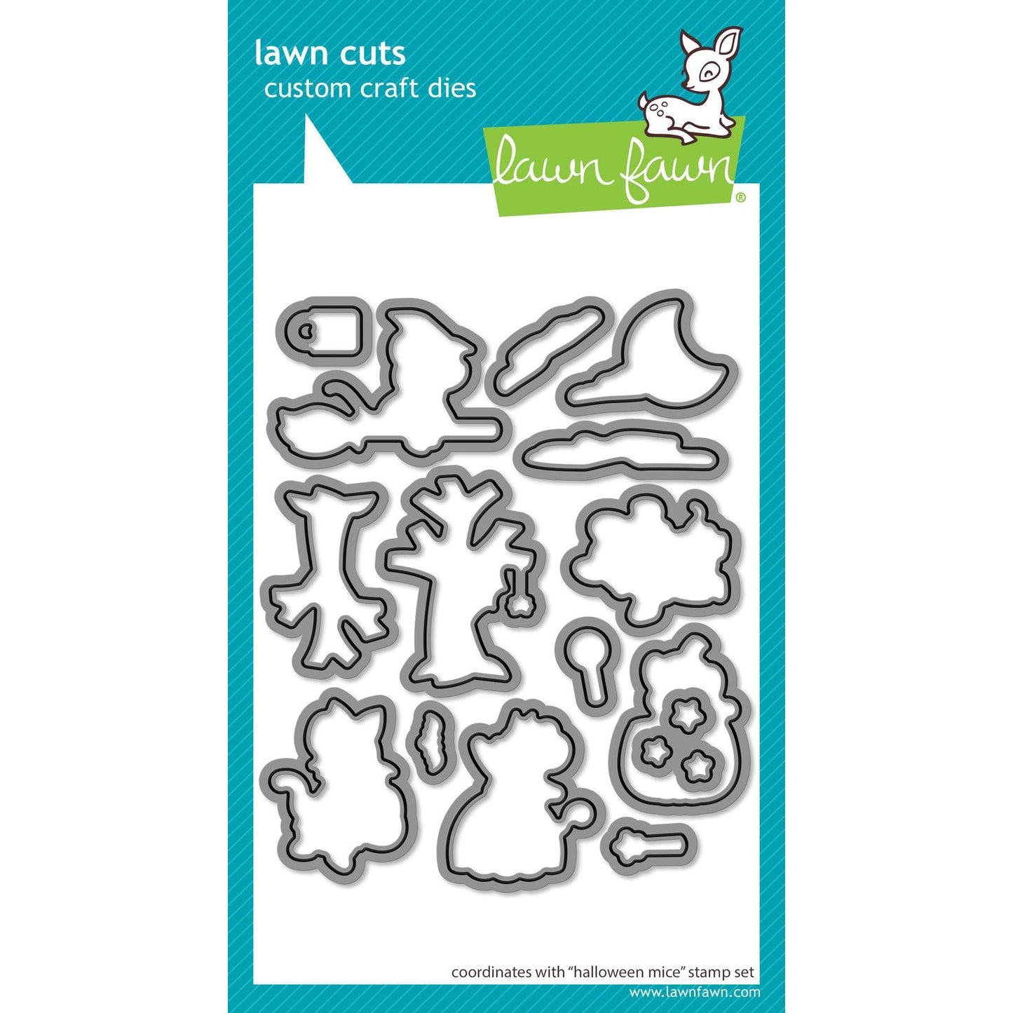 Lawn Fawn Lawn Cuts - Halloween Mice