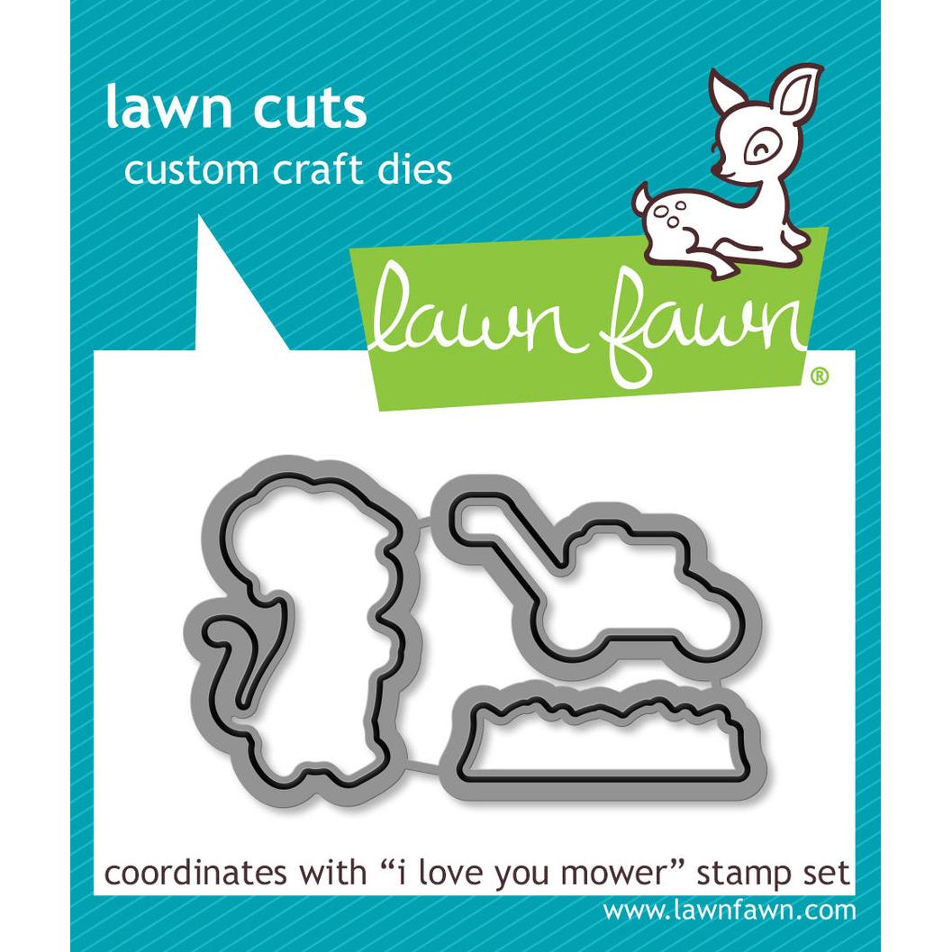 Lawn Fawn Lawn Cuts - I Love You Mower