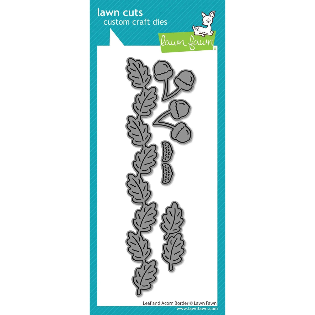 Lawn Fawn Lawn Cuts - Leaf And Acorn Border