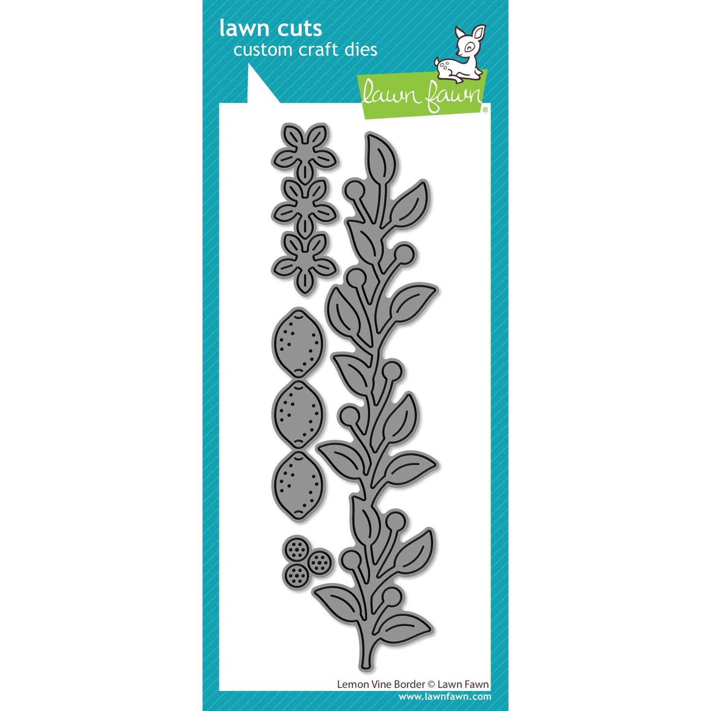Lawn Fawn Lawn Cuts - Lemon Vine Border
