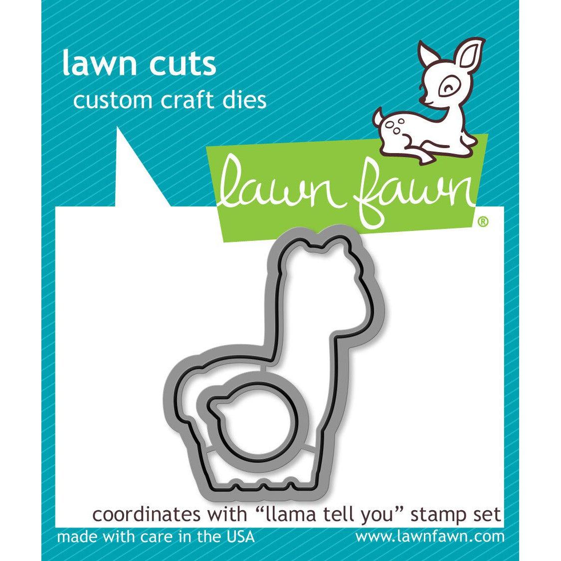 Lawn Fawn Lawn Cuts - Llama Tell You