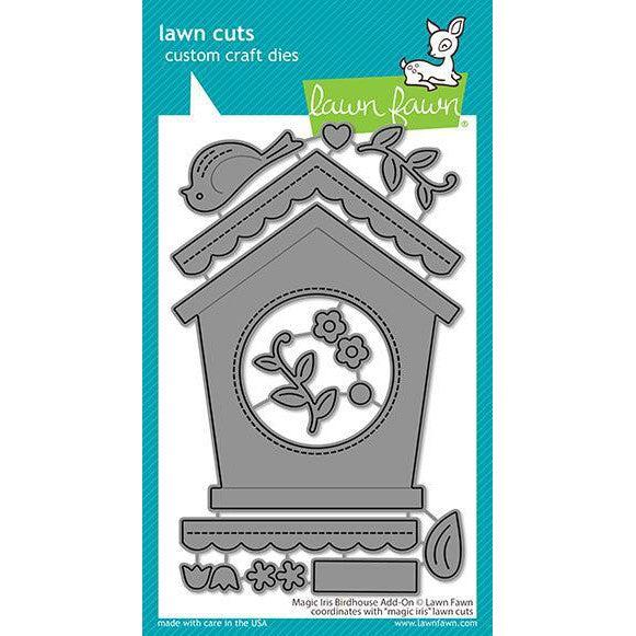 Lawn Fawn Lawn Cuts - Magic Iris Birdhouse Add-On
