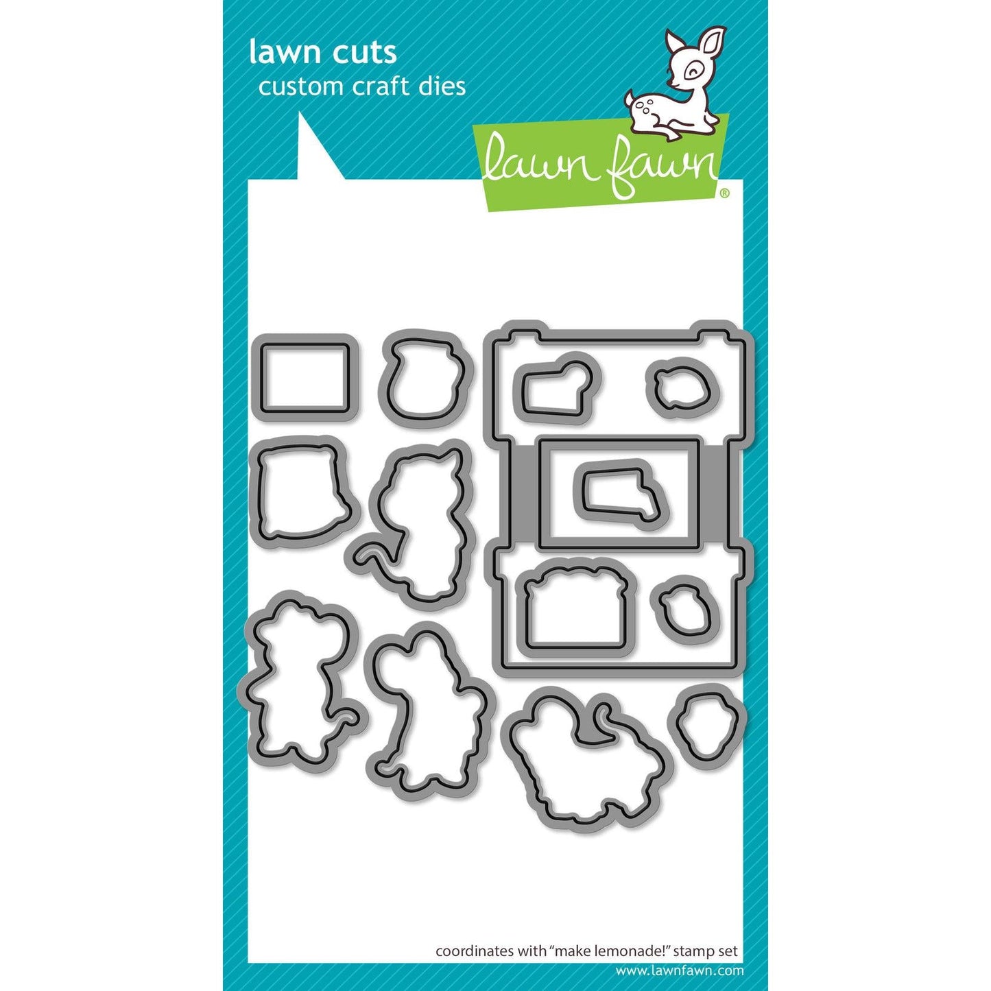 Lawn Fawn Lawn Cuts - Make Lemonade!