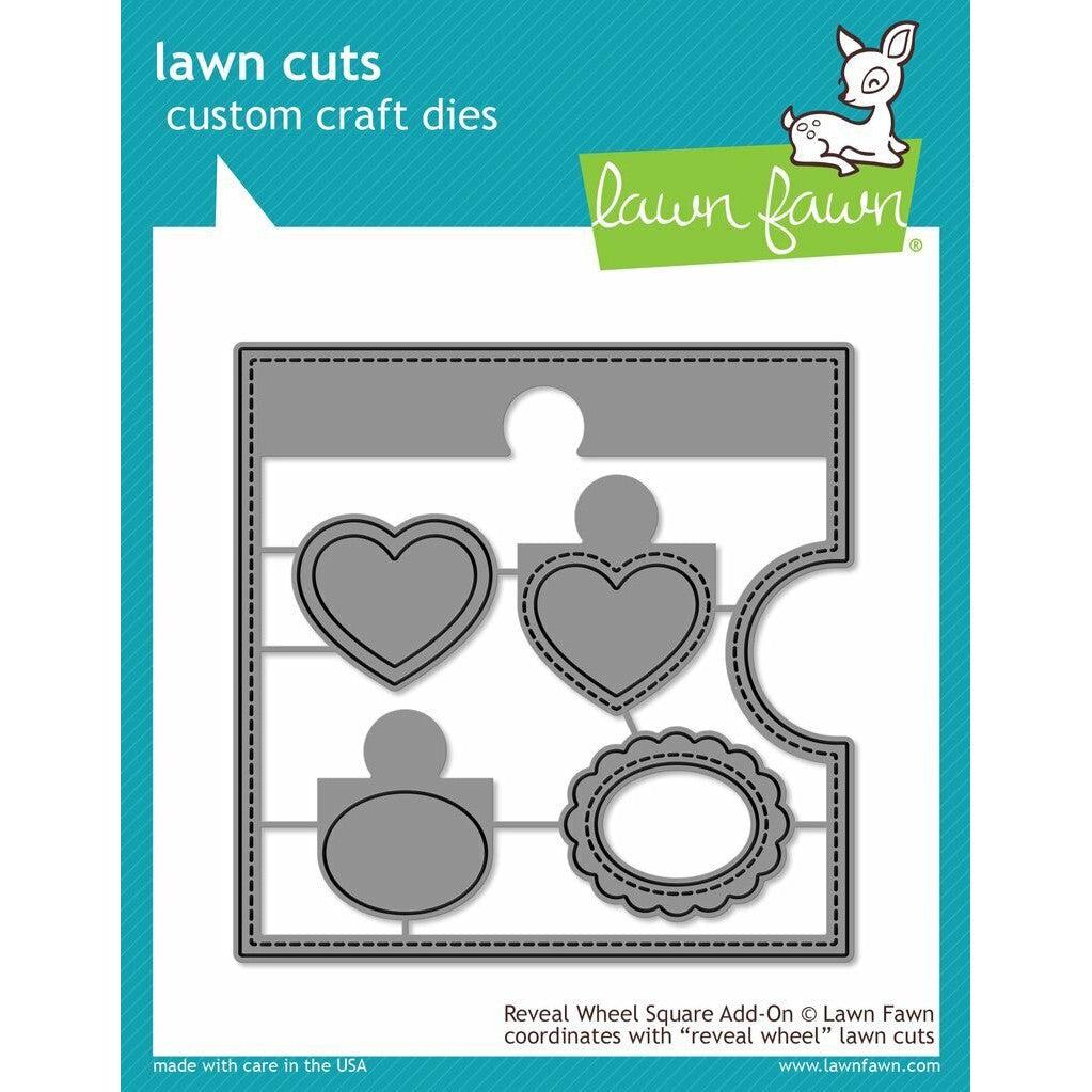 Lawn Fawn Lawn Cuts - Reveal Wheel Square Add-On
