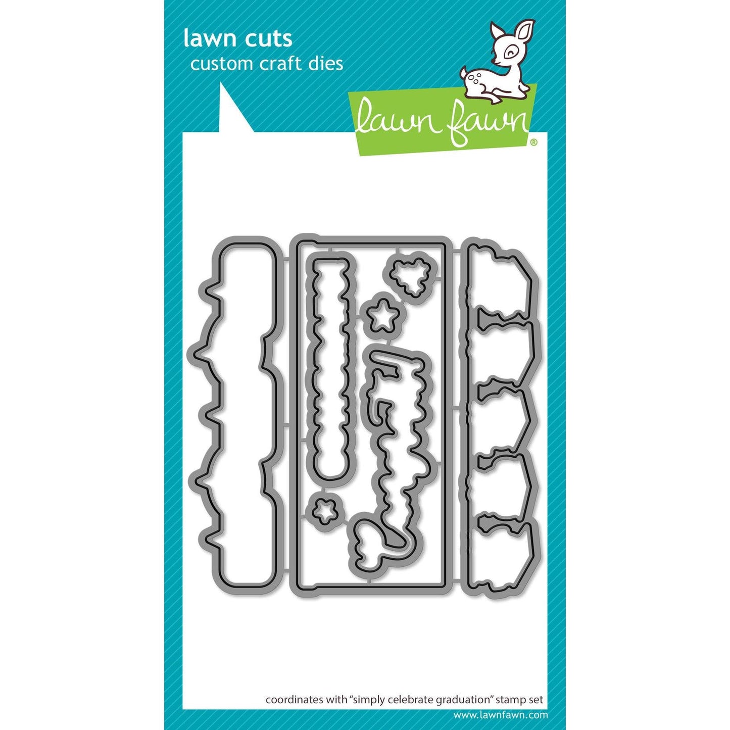 Lawn Fawn Lawn Cuts - Simply Celebrate Graduation