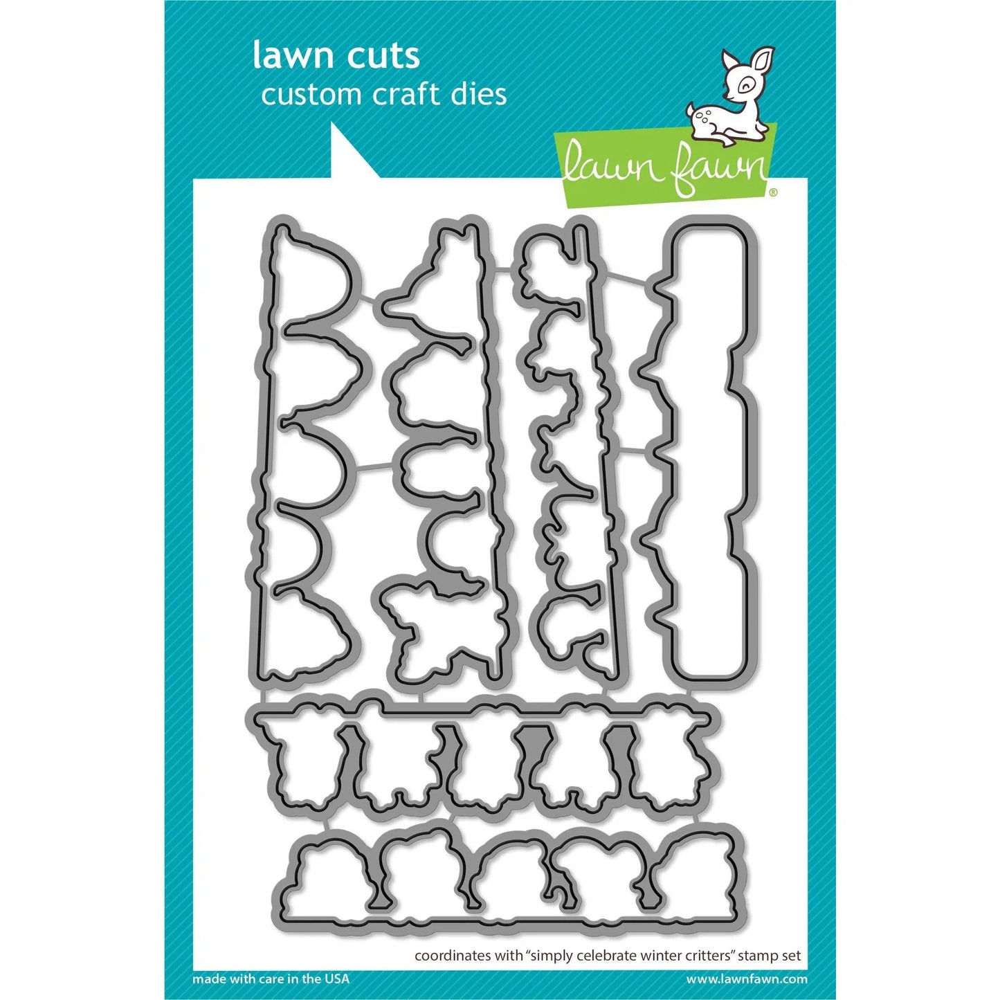 Lawn Fawn Lawn Cuts - Simply Celebrate Winter Critters