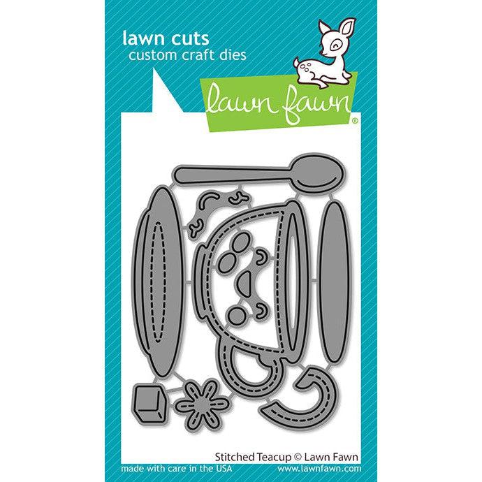 Lawn Fawn Lawn Cuts - Stitched Teacup