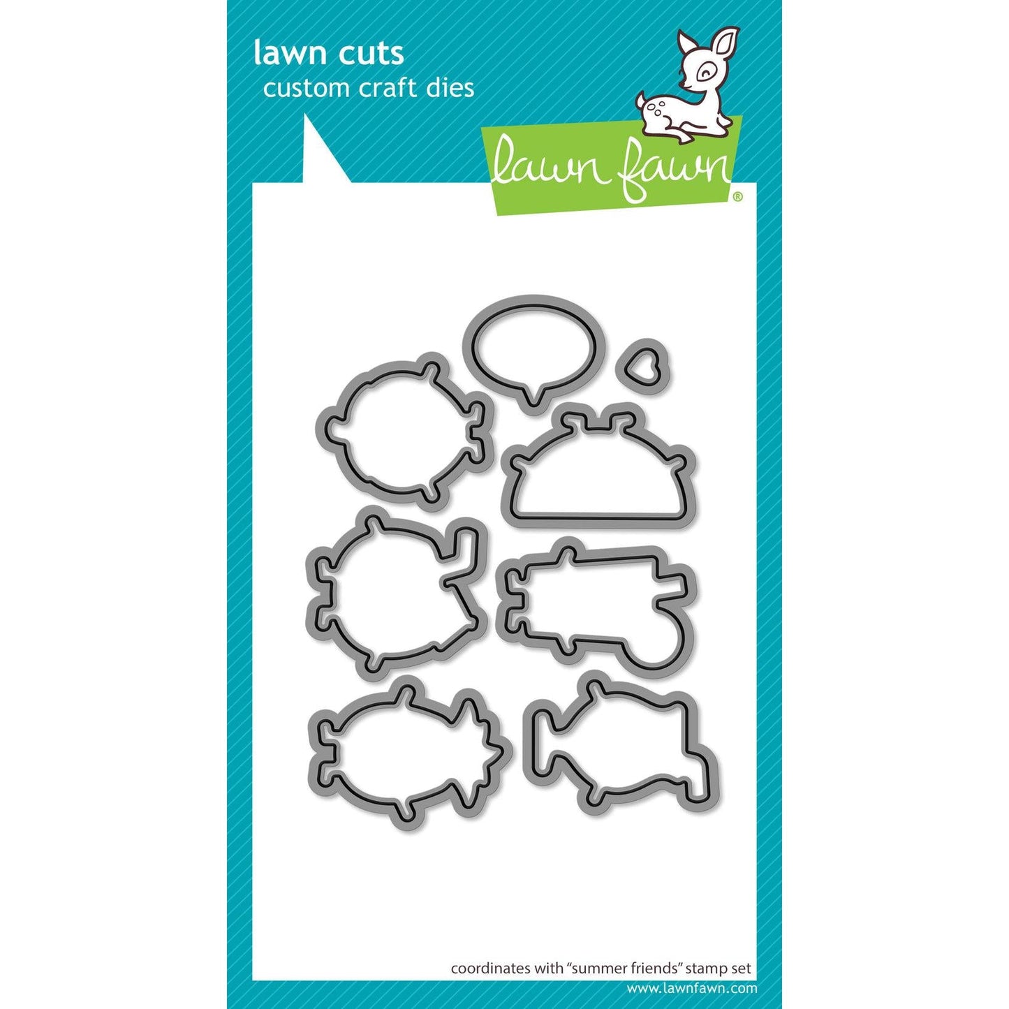 Lawn Fawn Lawn Cuts - Summer Friends