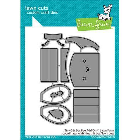 Lawn Fawn Lawn Cuts - Tiny Gift Box Bee Add-On