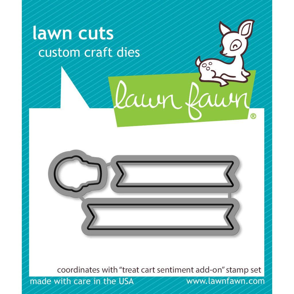 Lawn Fawn Lawn Cuts - Treat Cart Sentiment Add-On