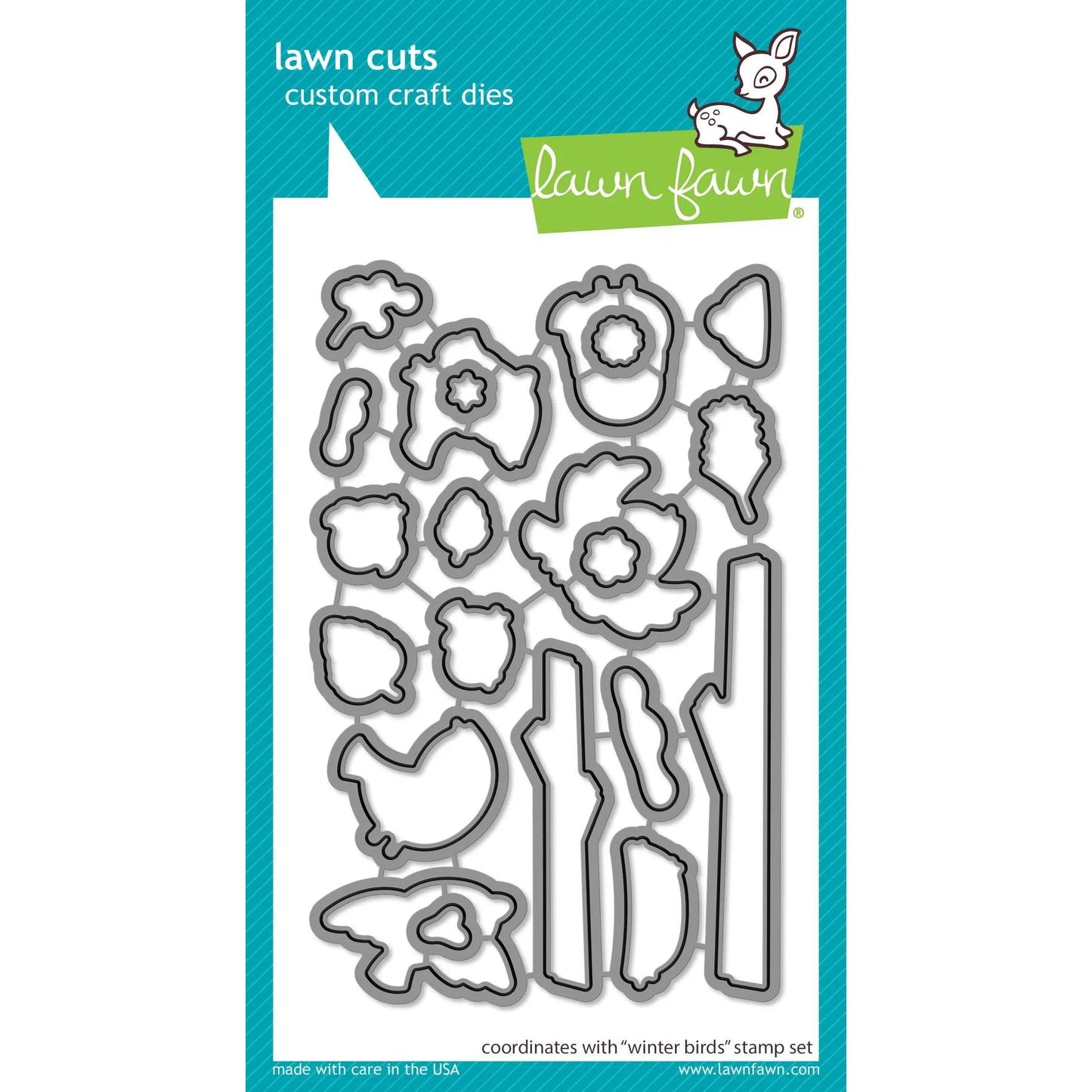Lawn Fawn Lawn Cuts - Winter Birds